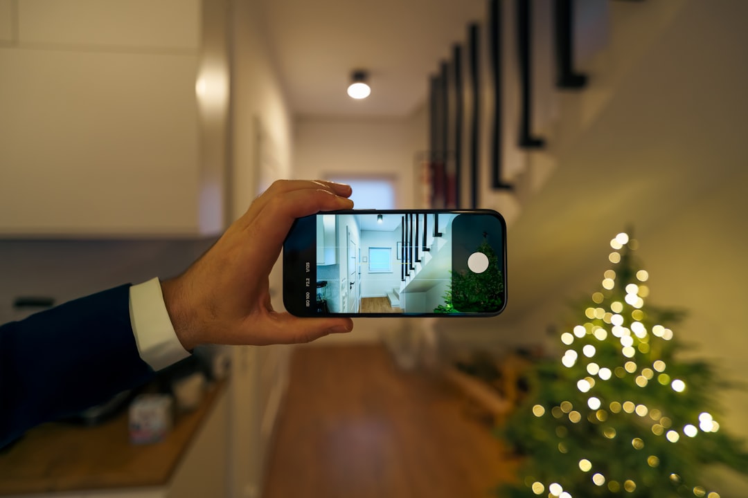 camera application smartphone screen