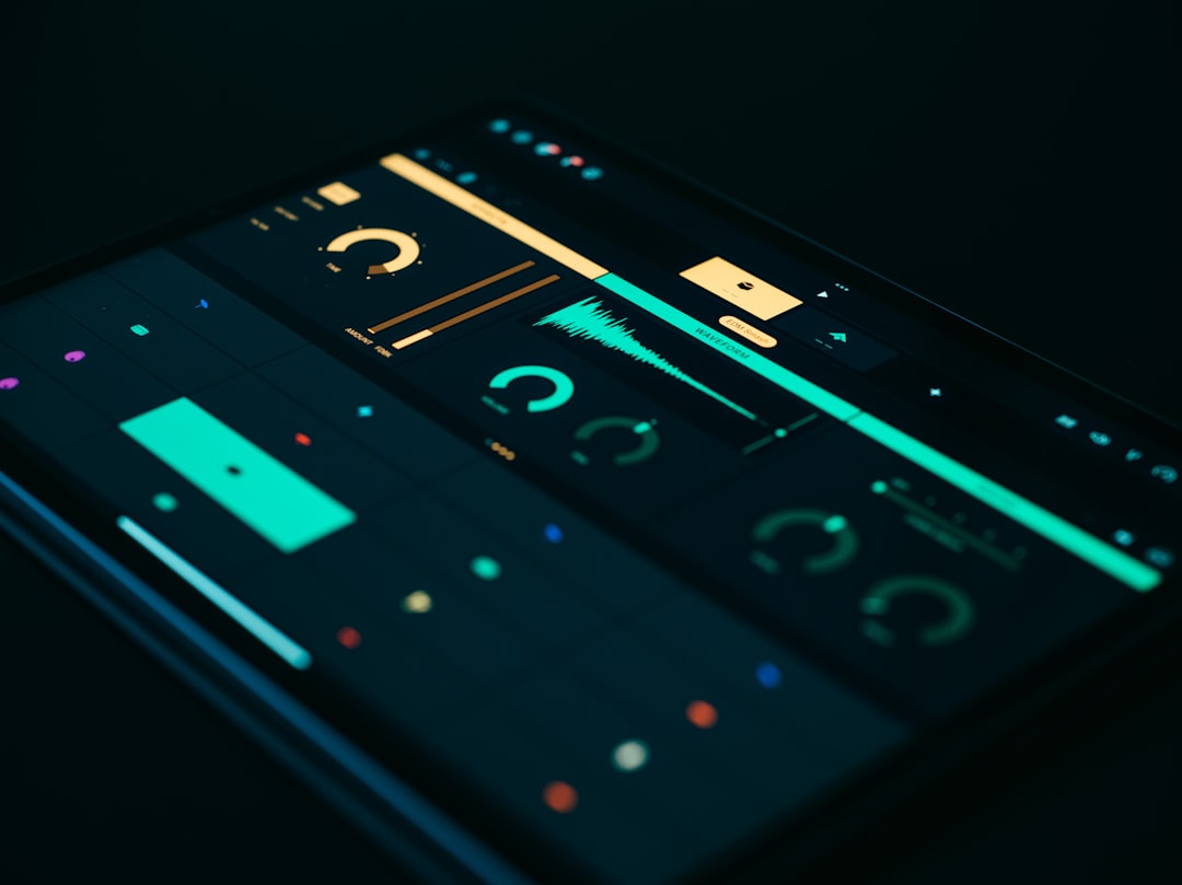 dark mode user interface